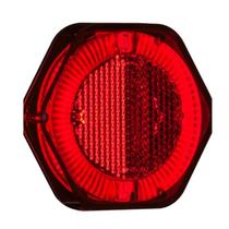 LANTERNA LATERAL LED SINALSUL HEXAGONAL C/CONECTOR BIVOLT - SN2052VM Única