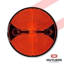 Lanterna Lateral Luz de Led Carreta Caminhão Trailer Reboque 3led S/ Suporte Lanterna Lateral Luz de Led Carreta Caminhão Trailer Reboque 3led S/ Suporte
