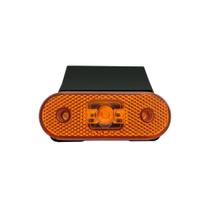 Lanterna Lateral Multilight Para Caminhão Facchini Âmbar Led Bivolt Com Suporte Lanterna Lateral Multilight Para Caminhão Facchini Âmbar Led Bivolt Com Suporte