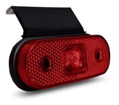 Lanterna Lateral P/ Carreta Facchini Led Bivolt C/ Suporte