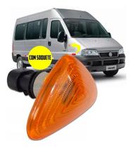 Lanterna Lateral Pisca Paralama Ducato Apos 2005 com Soquete Ambar
