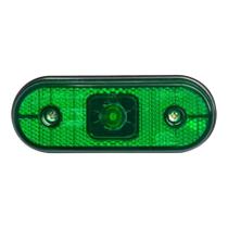 Lanterna Lateral Retangular Com Led Verde As0607000