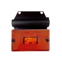 Lanterna Lateral Retangular Com Suporte Âmbar Bivolt Lanterna Lateral Retangular Com Suporte Âmbar Bivolt