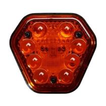 Lanterna Lateral Traseira Meia-luz/freio 8 Led 12/24v