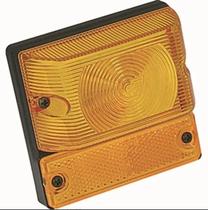 Lanterna lateral universal com retrorrefletivo amarela