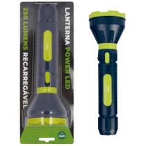 Lanterna LED 250 Lumens Mor Recarregavel Original Resistente