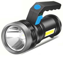 Lanterna Led Bateria Recarregavel Ultra Iluminação e Strob - Bmax