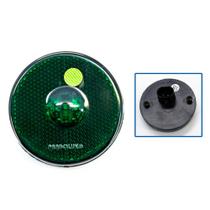 Lanterna Led Bivolt Lateral Carreta Randon Verde Sem Suporte Com Plug - Pradolux Lanterna Led Bivolt Lateral Carreta Randon Verde Sem Suporte Com Plug - Pradolux