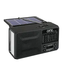 Lanterna LED Bluetooth de 6 bandas Solar Radio QFX R-37 2021