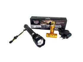 Lanterna Led Branco Cree XML T9 Recarregável 2 Bateria Modelo 26650 3,7V 8800mAh