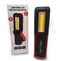 Lanterna led cob recarregável 10w 300lm