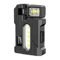 Lanterna LED COB Recarregável USB Com Ângulo Ajustável De 1200 Lumens Para Camping E Caminhadas Lanterna LED COB Recarregável USB Com Ângulo Ajustável De 1200 Lumens Para Camping E Caminhadas