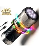 Lanterna Led Com Longo Alcance Powerlume Com Giro 360 E Ímã Magnético Ip54 Para Emergência Pesca Sitio Chácara