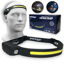 Lanterna Led De Cabeça 300lm Recarregável Sensor Movimento