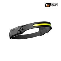 Lanterna LED de Cabeça com Sensor de Indução e Cabo USB