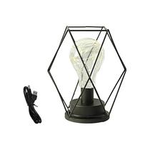 Lanterna led de metal alimentada por bateria, luz sem fio com lâmpada estilo edsion led luz noturna ótima para casamentos, festas, pátio, eventos para ambientes internos