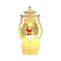 Lanterna LED De Papai Noel Para Decoração De Natal, Alimentada Por Pilhas, Presentes De Natal