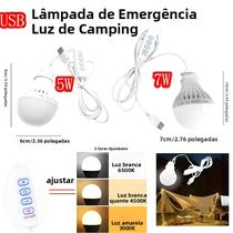 Lanterna LED Dimmable De 5W 7W DC5V Com 3 Cores Para Camping, Churrasco, Pesca E Emergências Ao Ar Lanterna LED Dimmable De 5W 7W DC5V Com 3 Cores Para Camping, Churrasco, Pesca E Emergências Ao Ar