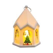 Lanterna LED Do Papai Noel E Boneco De Neve, Decoração De Natal, Ornamento De Mesa, Presente De