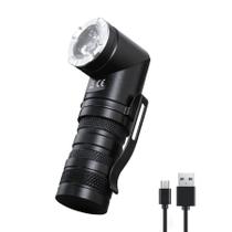 Lanterna LED EDC recarregável HAUTMEC de 1400 lúmens com 5 modos