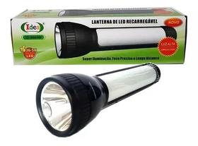 Lanterna LED Forte Recarregável 36+5 W Luz Lateral/alta Bivolt Lanterna LED Forte Recarregável 36+5 W Luz Lateral/alta Bivolt