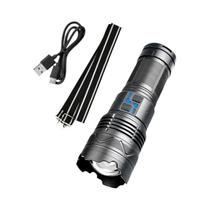 Lanterna LED GT60 Recarregável Super Brilhante De Longo Alcance Lanterna Tática Poderosa Para