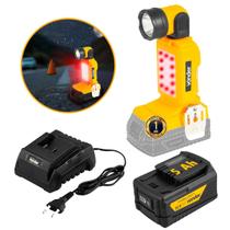 Lanterna Led Intercambiável Vonder Com Bateria 5Ah e Carregador 160 a 200 Lúmens Lanterna Led Intercambiável Vonder Com Bateria 5Ah e Carregador 160 a 200 Lúmens