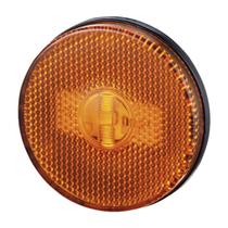 LANTERNA LED IVA LATERAL S/ SUPORTE 65MM AMARELA - L30113AM Única