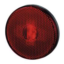 LANTERNA LED IVA LATERAL S/ SUPORTE 65MM VERMELHA- L30113VM Vermelho