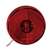 Lanterna Led Lateral 66mm com cabos Vermelha Bivolt Lanterna Led Lateral 66mm com cabos Vermelha Bivolt