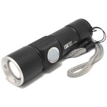 Lanterna LED Luminária Zoom Mini Recarregável Usb tática - LUATEK