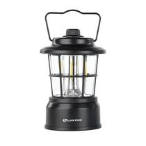 Lanterna LED LUXPRO Retro LP1535 alimentada por bateria resistente à água