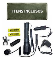 Lanterna Led Luz Verde Caça Pesca Tática C/ Acionador Remot Lanterna Led Luz Verde Caça Pesca Tática C/ Acionador Remot