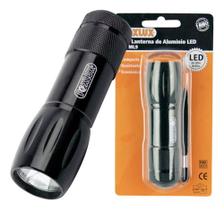 Lanterna Led Mini Alumínio Pilha 3AAA 9,5cm Foxlux Lanterna Led Mini Alumínio Pilha 3AAA 9,5cm Foxlux
