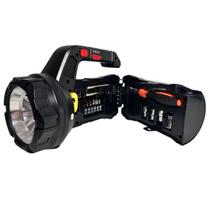 Lanterna Led Multifuncional com Ferramentas Recarregável