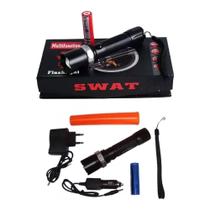 Lanterna LED Multifuncional Recarregável SWAT