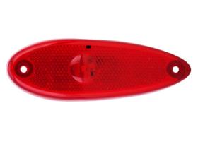Lanterna Led Ônibus Peixinho Universal 12V VERMELHA