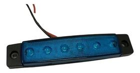 Lanterna Led Palito Pisca Lateral Baú Furgão Azul Carroce Lanterna Led Palito Pisca Lateral Baú Furgão Azul Carroce