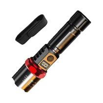 Lanterna LED Poderosa De 1000LM, Recarregável via Tipo-C, Tocha Telescópica Para Camping E Pesca Ao