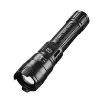 Lanterna LED Poderosa De 9900LM Recarregável Por USB Com Zoom Telescópico Para Camping E Pesca Ao Ar