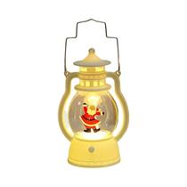 Lanterna LED Portátil De Natal, Decoração De Luzes De Vento Com Papai Noel E Árvore De Natal 2025