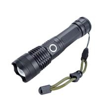 Lanterna LED Potente Foco Zoom Ajustável Super brilhante Recarregável Lanterna LED Potente Foco Zoom Ajustável Super brilhante Recarregável