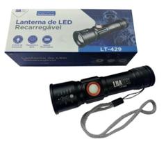 Lanterna Led Profissional Recarregável Usb Tática 3 Zoom - Enviamos no mesmo dia