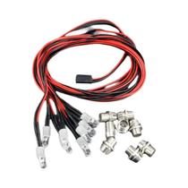 Lanterna LED RC De 70cm Para Carros De Drift Com 2, 4, 6 Ou 8 Luzes Modelo 3,5mm