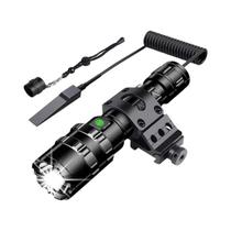 Lanterna LED Recarregável À Prova d'Água Profissional Para Reconhecimento Noturno Caça Tocha