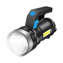 Lanterna LED Recarregável À Prova d'Água USB Longa Distância 2km Para Pesca Caça Camping