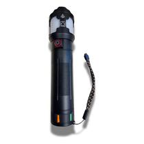 Lanterna LED Recarregável Alta Intensidade 3999000 Lumens Potência Máxima Longo Alcance Zoom Ajustável Corpo Resistente