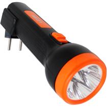 Lanterna LED Recarregável Bivolt Longo Alcance Caça E Pesca