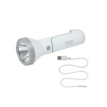 Lanterna Led Recarregável Branca140 Lúmens 409186 MOR