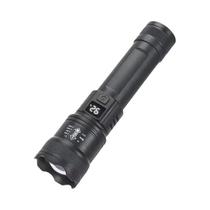 Lanterna LED Recarregável De Alta Potência 100000LM, Tocha Tática Com Zoom, Alcance De 2000M Para